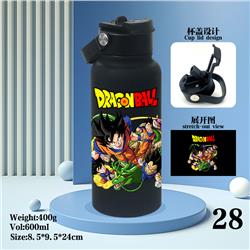 Dragon ball anime vacuum cup