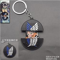 Attack on Titan anime keychain
