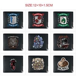 Attack on Titan anime wallet