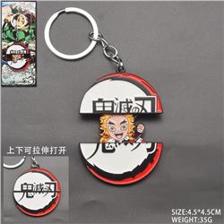 Demon slayer kimets anime keychain