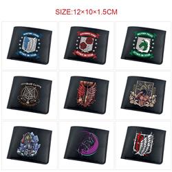 Attack on Titan anime wallet
