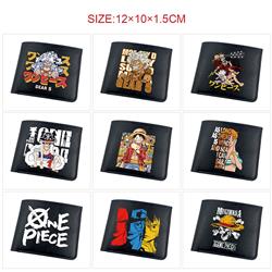 One piece anime wallet