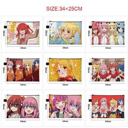 bocchi the rock anime A4 file bag