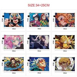 Demon slayer kimets anime A4 file bag