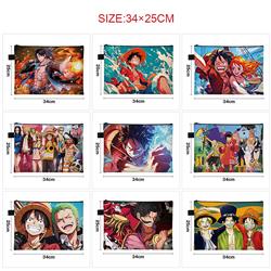 One piece anime A4 file bag