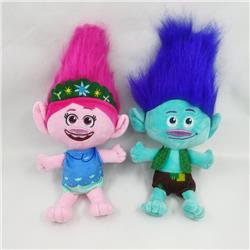 Trolls band together anime plush doll 35cm
