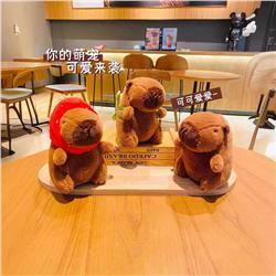Capybara anime plush doll 12cm