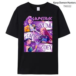 Kpop demon hunters anime T-shirt