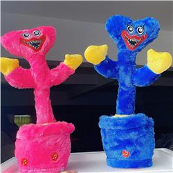 Poppy playtime anime learn to speak and dance plush doll 35cm