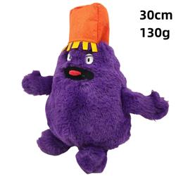 Grimace Yellow Hat anime plush doll 30cm