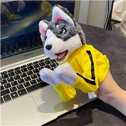 Boxing Husky plush doll 23cm