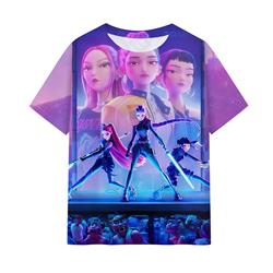 Kpop demon hunters anime T-shirt