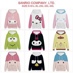 Kuromi anime hoodie