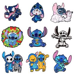 stitch anime pin