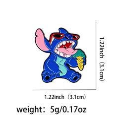stitch anime pin