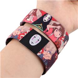 Spirited Away anime elastic wrist strap 5pcs a set