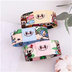 Labubu anime elastic wrist strap 5pcs a set