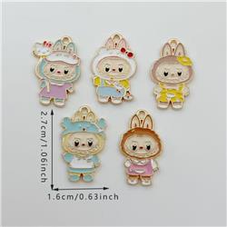 Labubu anime pendant 10pcs a set