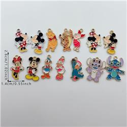 Disney anime pendant pendant 10pcs a set