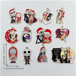 The Nightmare Before Christmas anime pendant 10pcs a set