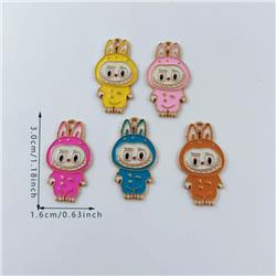 Labubu anime pendant 10pcs a set