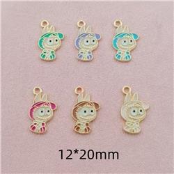 Labubu anime pendant 10pcs a set