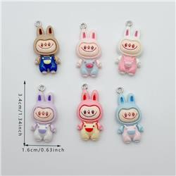 Labubu anime pendant 10pcs a set