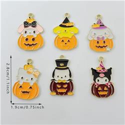Kuromi anime pendant 10pcs a set