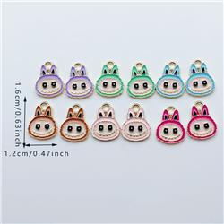 Labubu anime pendant 10pcs a set