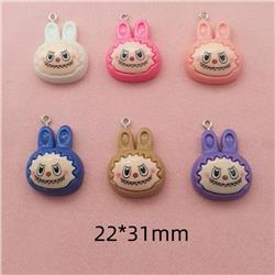 Labubu anime pendant 10pcs a set