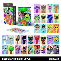 sprunki anime lomo cards 30pcs a set