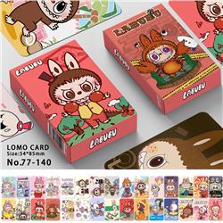 Labubu anime lomo cards 30pcs a set