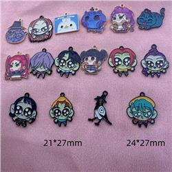 Kpop demon hunters anime pendant 10pcs a set