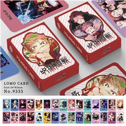 chainsaw man anime lomo cards 30pcs a set