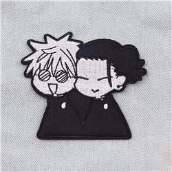 Jujutsu Kaisen anime embroidered fabric patch 10pcs a set