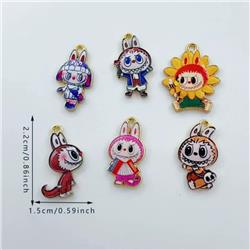 Labubu anime pendant 10pcs a set