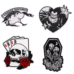 Death Note anime embroidered fabric patch 10pcs a set