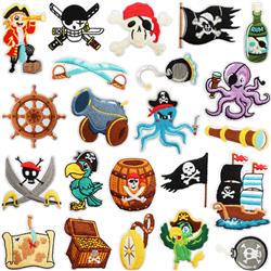 One Piece anime embroidered fabric patch 10pcs a set