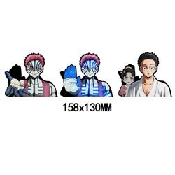 Demon slayer kimets anime 3D illusion stickers
