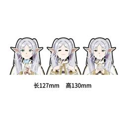 Sousou no Frieren anime 3D illusion stickers