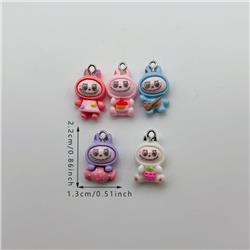 Labubu anime pendant 10pcs a set