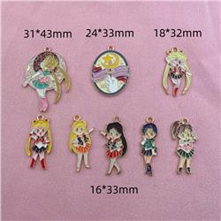 Sailor Moon Crystal anime pendant 10pcs a set