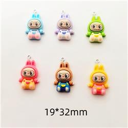 Labubu anime pendant 10pcs a set
