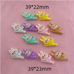 Labubu anime pendant 10pcs a set