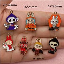 Labubu anime pendant 10pcs a set