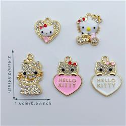 hello kitty anime pendant 10pcs a set