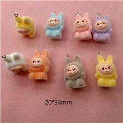 Labubu anime pendant 10pcs a set