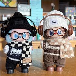 Labubu anime 17cm doll change clothes (only clothes)