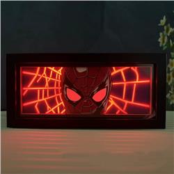 spider man anime light lamp RGB remote control