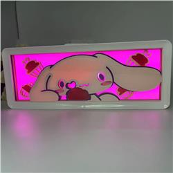 Kuromi anime light lamp 16 color remote control